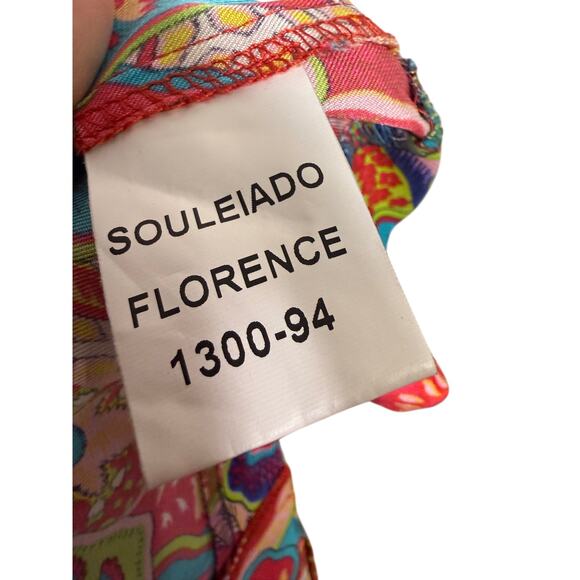 Souleiado Florence Silk Mini Dress Sz. 36 (US 4) - Picture 7 of 8